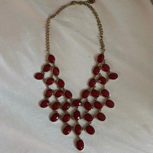 Burgundy Necklace